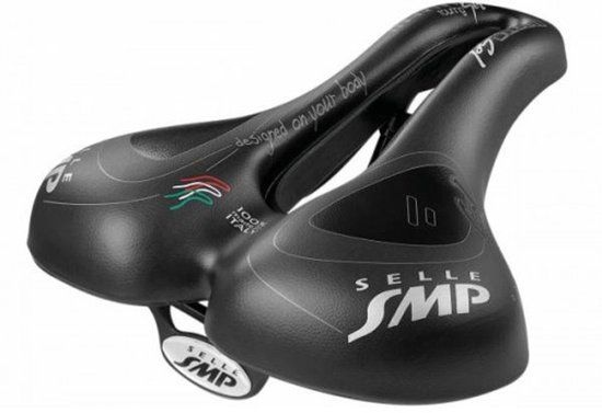 Selle SMP SMP Tour Martin Touring Medium Gel Zadel - Zwart