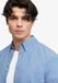 Superdry Chemise Oxford Preppy Coupe Relax Homme Manches Longues Coton XXL Sky Blue Chambray