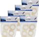 Merkloos / Sans marque Koopman International Plakband rolletjes - 20x stuks - transparant - 1.8 cm