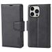 Hanman Étui Portefeuille iPhone 14 Pro Miro2 - Noir