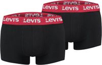 Levis Men Repeat Logo Trunk 2P Black/Red L