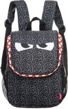 Zipit Wildlings Monster sac à dos - sac d'école - sac à lunch - enfants - noir