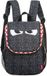 Zipit Wildlings Monster sac à dos - sac d'école - sac à lunch - enfants - noir