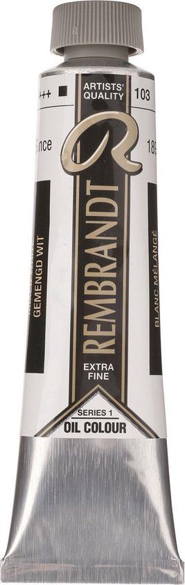 Rembrandt Olieverf Tube 40 ml Gemengd Wit 103