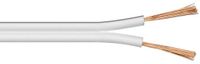 Goobay Luidsprekerkabel CCA 2 x 4mm2 - Wit - 100 meter