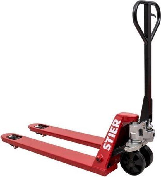 STIER Palletwagen | 2000 kg | 2000 mm | Nylon wielen