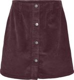Vero Moda VMETTA High Waist Skater Rok - Winetasting - Katoen/Elastaan - Maat M