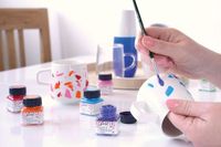Kreul Glas- en Porseleinverf Set 6x20 ml Color Living