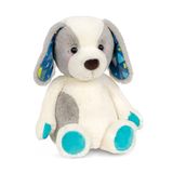 B. toys – 30 cm knuffelhond – aaibaar pluchen hondje – zacht en knuffelbaar pluchen puppy – wasbaar – pasgeborenen, peuters, kinderen – Happy Hues – Candy Pup – 0+ maanden