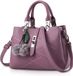 Sac à main femme violet foncé