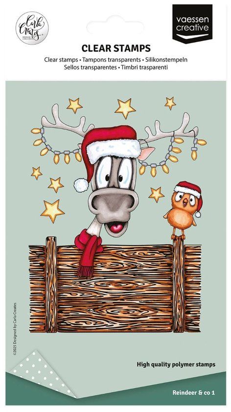 Vaessen Creative Clearstamps Reindeer & Co 1