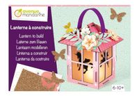 Avenue MY MANDARINE KC158C - Creatieve kinderset - LANTAARN OM TE BOUWEN - van karton - Vanaf 6 jaar - Thema EENHOORNS