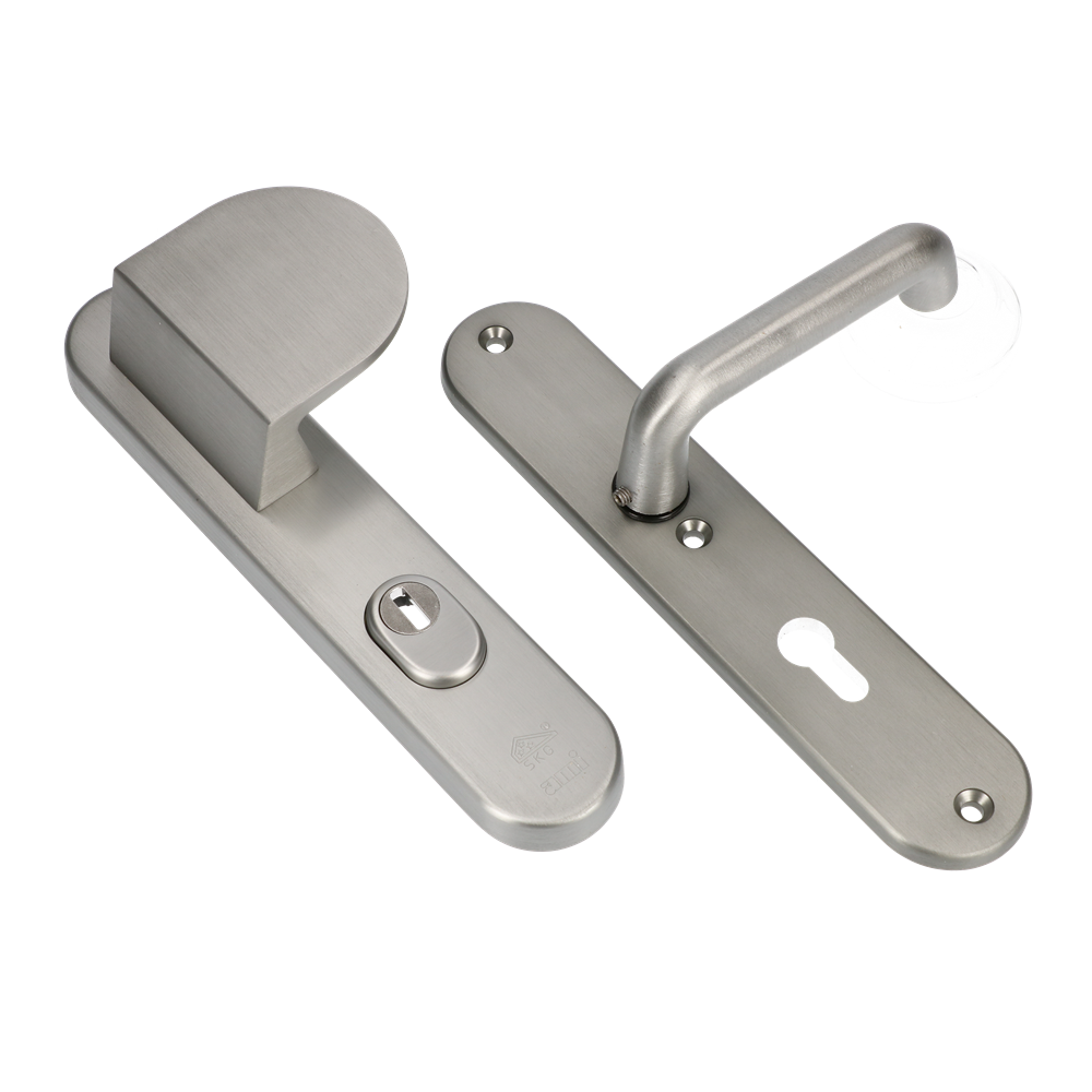 AMI Veiligheidsbeslag 250/50/1 Kt55 Re + Deurkruk 356 Irox Archi-Design