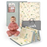 Laleni Speelmat Sindal - Waterdicht Speelkleed Baby - Met Tas - 150 x 180 x 1 cm - Regenboogprint