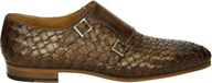 Magnanni 25667 Gespschoenen Nette Herenschoenen Heren Veterschoen - Bruin - Maat 43.5
