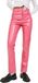 JACK & JONES Berlin Pantalon Slim Fit Taille Haute - Femme - Carmine Rose / Detail Shiny - M