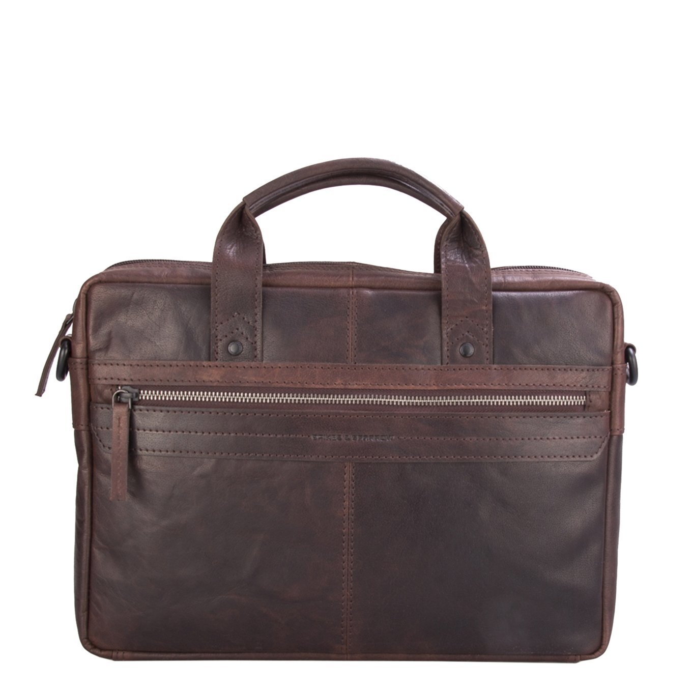 Spikes & Sparrow Briefcase dark brown