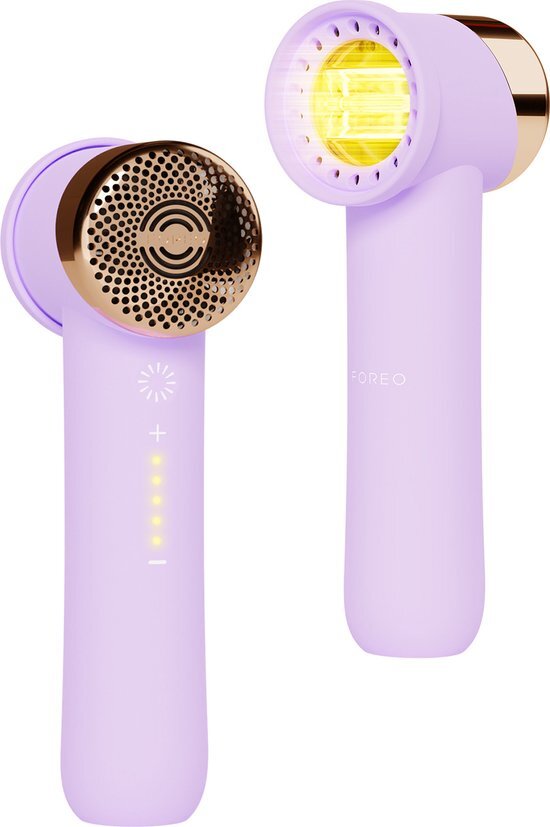 FOREO PEACH™ 2 go - Geavanceerd, reisvriendelijk IPL-apparaat voor permanente haarreductie met koelsysteem, Lavender