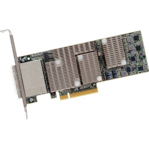LSI Logic Controller Card LSI00299 SAS 9206-16e Single 16Port Externe SATA+SAS 6 Gb/s PCI Express HBA Bare (LSI00299)