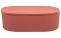 Spirella Takeo Opbergdoos Ovaal Bamboevezel Terracotta