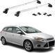 Omac Barres De Toit Transversales Certifiées Tüv Pour Ford Focus Iii Break 2011-2018 – Verrouillables (4 Antivols) – Charge Max 100 Kg – Fixation Durable Argent