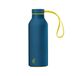 con-tatto Fles thermosfles met 3 wanden van staal en koper – koude dranken 25 uur en 15 uur warm – hoofdband en deksel voor sportdeksel inbegrepen! (Sky High)