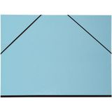 Exacompta - Aquarel tekenkarton - 5 stuks - Zwart papier binnenzijde - Canvas rug - 52 x 72 cm - Druif formaat