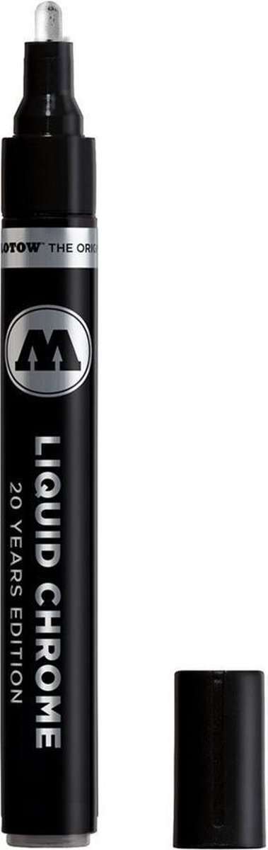 Molotow - Liquid Chrome Marker 4mm - Zilver -Spiegeleffect