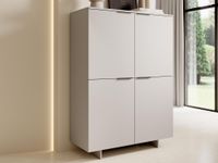 CALLISTO Commode haute 4 portes cachemire
