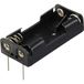 TRU COMPONENTS TC-13220572 Support de batterie Nombre de cellules : 2 AAA (crayon) Pôles de contact (L x l x H) 51 x 24 x 12 mm