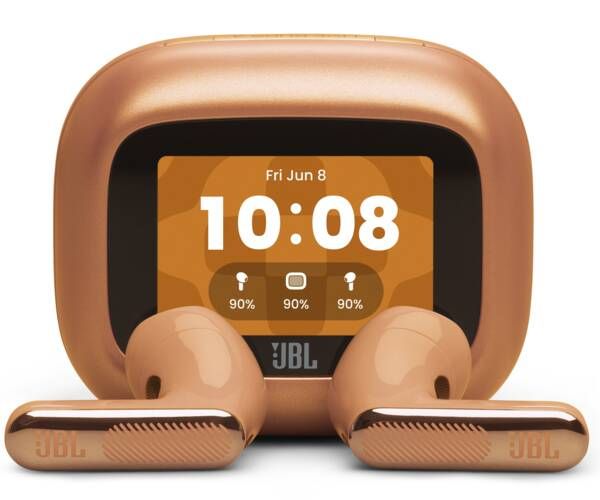 JBL Live Flex 4 Draadloze Oordopjes Met Noise Cancelling En Smart Case (2026) Oranje