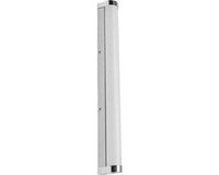 LEDVANCE ORBIS tube mirror/wall light with LED, frosted glass/chrome, 12W, 1200lm, dimmable, 3000/4000K adjustable via wall switch, 60cm diameter, IP44 protection against foreign objects/splashing water