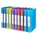 Rapesco 0716 2-Rings Ringband, A4, Diverse Felle Kleuren, Set van 10