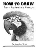 How to Draw from Reference Photos: Step-by-Step Realistic Pencil Drawing Tutorials for Beginners: Learn Shading, Blending, Values, and Texture