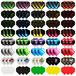 Merkloos Jeu de fléchettes comprenant 120 pièces, disponible en 8 styles différents