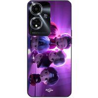 Maniacase Hoesje Oppo A59 5G bts groep animatie kpop