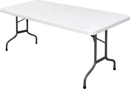 Bolero Inklapbare - Eettafel - 75x183cm - Wit