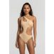 Arena Maillot de bain découpé en laine technique pour femme Sable L