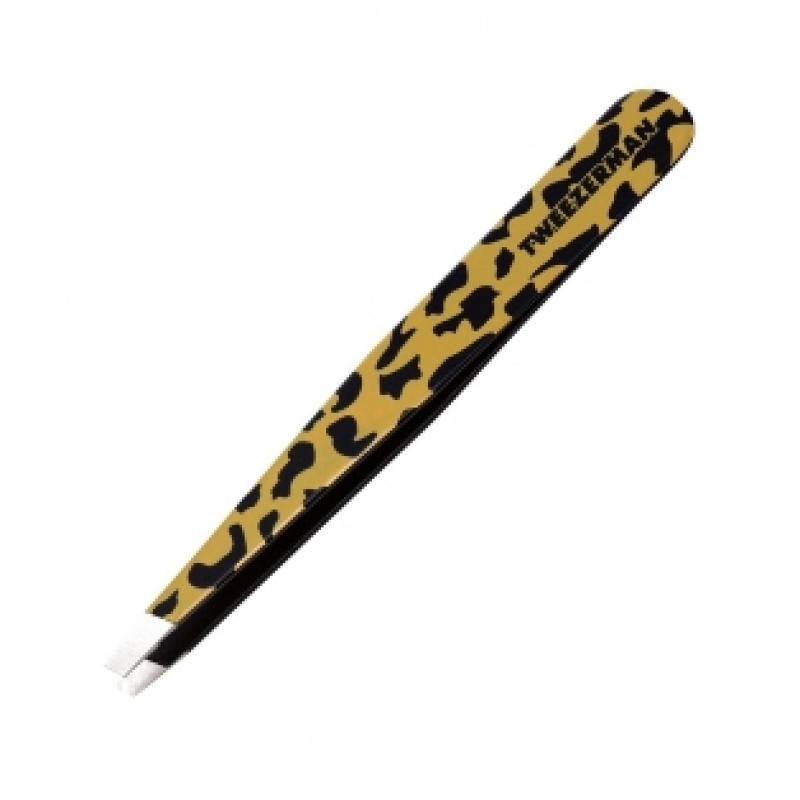 Tweezerman Animal Print Slant Tweezer Leopard Pincet st