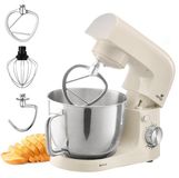 Merkloos Keukenmachine multifunctioneel - 1500 W - 5 liter - RVS kom - 10 snelheden - Stil