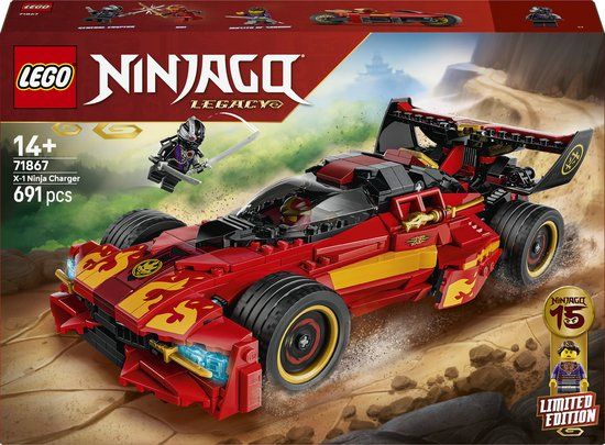 LEGO® NINJAGO® 15-jarig jubileum: X-1 Ninja Charger - Bouwset voor tieners vanaf 14 jaar - 71867