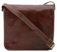 Sac bandoulière homme, cuir, avec fermeture magnétique, sangle réglable