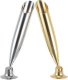 Marque non spécifiée Porte-stylo 2 pièces - Métal poli - Couleur or