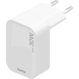 Hama GaN snellader 30 W, USB-C, Power Delivery, opvouwbaar, klein