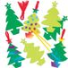 Baker Ross Kraskunstdecoraties kerstmis (10 stuks)