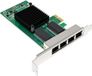 InLine Quad Gigabit netwerkkaart, 4x RJ45 1 Gb/s, PCIe x1