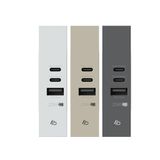 4box - Bticino® LivingNow™ compatibele 20 W USB-voeding