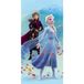 Disney Frozen Serviette de plage Vent - 70 x 140 cm - Coton - Bleu