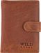 Wild Horse portemonnee en cuir pour hommes avec fermeture