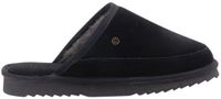 Warmbat Cowra Suede Heren Sloffen - Zwart